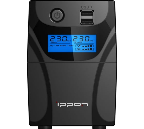 Источник бесперебойного питания IPPON Back Power Pro II Euro 650 360Вт 650ВА черный 1005511