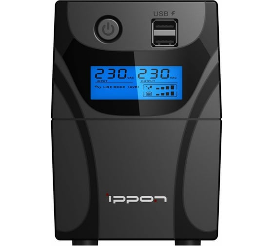 Источник бесперебойного питания IPPON Back Power Pro II Euro 850 480Вт 850ВА черный 1005575 1
