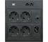 Источник бесперебойного питания Powercom Raptor, OffLine, 1025VA/615W, Tower, Schuko RPT-1025AP LCD 3