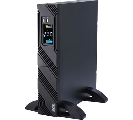 Источник бесперебойного питания Powercom SMART KING PRO+, интерактивная, 1000 VA/800 W SPR-1000 LCD