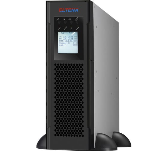 Источник бесперебойного питания ELTENA Monolith RTM 10000-33 (3ф/3ф, 10000Вт, внешние АКБ +/-192В - +/-240В) MONOLITHRTM10000-33