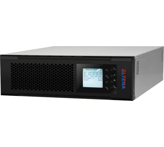 Источник бесперебойного питания ELTENA Monolith RTM 10000-33 (3ф/3ф, 10000Вт, внешние АКБ +/-192В - +/-240В) MONOLITHRTM10000-33
