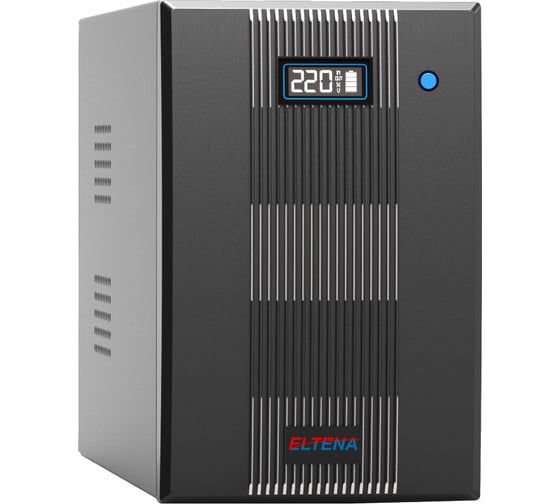 Источник бесперебойного питания ELTENA 900Вт, АКБ 2x9Ач, USB Smart Station LX1500