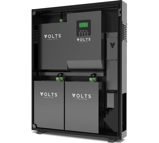 Накопитель электроэнергии VOLTS Версия 10 кВтч с пятью блоками АКБ расширения емкости 2 кВтч РV10
