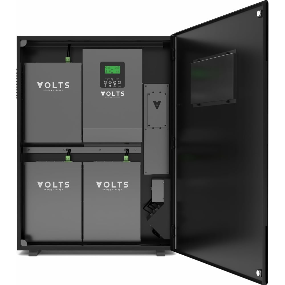 Накопитель электроэнергии VOLTS Версия 6 кВтч с тремя блоками АКБ ...