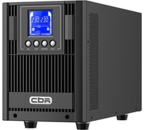 Источник бесперебойного питания CBR Online 1500VA/1500W Tower 4 x Schuko, LCD, HID-USB, RS232, EPO, SNMP slot ESN-1.5KT-4F-LCHERSC