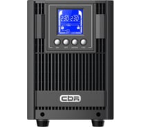 Источник бесперебойного питания CBR Online 2000VA/2000W Tower 4 x Schuko, LCD, HID-USB, RS232, EPO, SNMP slot ESN-2KT-4F-LCHERSC