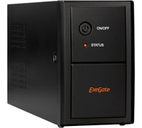 Источник бесперебойного питания ExeGate SpecialPro UNB-650 LED AVR EURO RJ USB 650VA/360W LED AVR 2 евро RJ45/11 USB Black 285597