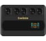 Источник бесперебойного питания ExeGate NEO Smart BU-1000.LCD.AVR.5SH.RJ.USB 1000VA/500W, цветной LCD-дисплей, AVR, 5 Schuko, RJ45/11, USB, Black 298095 1