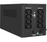 Источник бесперебойного питания ExeGate Smart LB-2000.LCD.AVR.8C13.USB 2000VA/1200W, цветной LCD, AVR, 8 C13, USB, батарея 12V 9Ah - 2 шт., металлический корпус, Black 299824 3