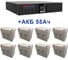 Комплект ИБП Monolith ELTENA B3000RTLT (3000Вт) + 8шт. АКБ AQQU 12ML55 (12В, 55Ач) B3000RTLT/12ML55 1