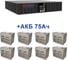 Комплект ИБП Monolith ELTENA B3000RTLT (3000Вт) + 8шт. АКБ AQQU 12ML75 (12В, 75Ач) MB3000RTLT/12ML75 1