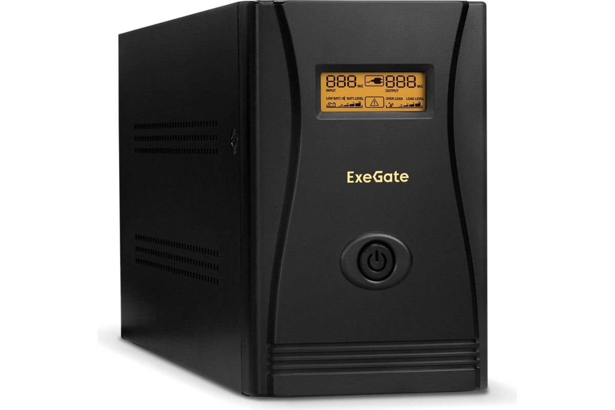 Источник бесперебойного питания ExeGate SpecialPro Smart LLB-3000 LCD AVR  EURO RJ USB 3000VA/1800W LCD AVR 4евро RJ45/11 USB - выгодная цена, отзывы,  характеристики, фото - купить в Москве и РФ