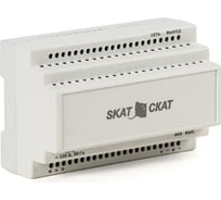 Источник бесперебойного питания SKAT 12-6.0 DIN 12В 6А пластиковый корпус под DIN рейку 35 мм 586