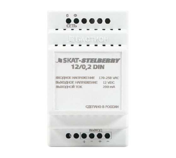 Источник питания для аудио SKAT STELBERRY 12/0,2 DIN 12В 200мА, пульсации 5 мВ 242