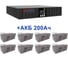 Комплект ИБП ELTENA Monolith B3000RTLT (3000Вт) + 8шт. АКБ AQQU 12ML200 (12В, 200Ач) MB3000RTLT/12ML200 1