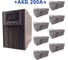 Комплект ИБП ELTENA Monolith E 3000LT (2400Вт) + 8шт. АКБ AQQU 12ML200 (12В, 200Ач) ME3000LT/12ML200 1