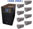Комплект ИБП ELTENA Monolith B 3000LT (3000Вт) + 8шт. АКБ AQQU 12ML200 (12В, 200Ач) MB3000LT/12ML200 1