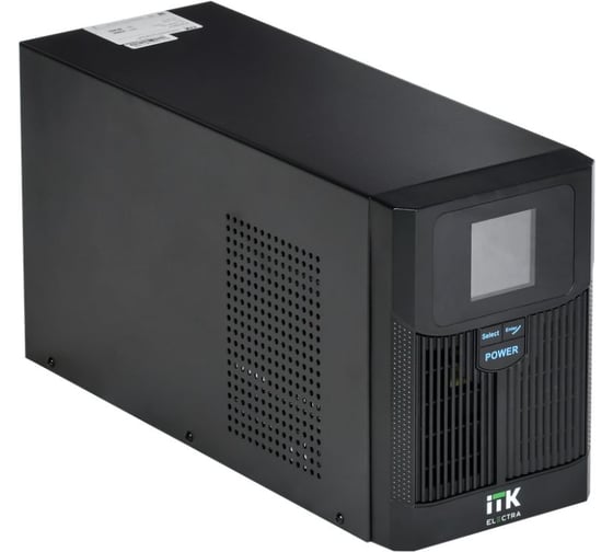Источник бесперебойного питания ITK ELECTRA LT 1кВА/0,8кВт с АКБ 2х7AH USB Schuko ELT-1000VA-1-002-S