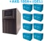 Комплект ИБП ELTENA Monolith E 3000LT (2400Вт) + 8шт. гелевых АКБ AQQU 12GL100 (12В, 100Ач, GEL) ME3000LT/12GL100 1