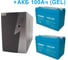 Комплект ИБП ELTENA Intelligent 1000LT2 (700Вт) + 2шт. гелевых АКБ AQQU 12GL100 (12В, 100Ач, GEL) I1000LT2/12GL100 1