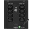 Источник бесперебойного питания ExeGate SpecialPro UNB-1000.LED.AVR.8C13.USB 1000VA/700W, LED, AVR, 8 C13, USB, батарея 12V 7.2Ah - 2 шт., металлический корпус, Black 299948 4