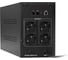 Источник бесперебойного питания ExeGate SpecialPro Smart LLB-1000.LCD.AVR.4SH.RJ.USB 1000VA/650W, LCD, AVR, 4 Schuko,RJ45/11,USB, батарея 12V 7.2Ah - 2 шт., металлический корпус, Black 233120 2