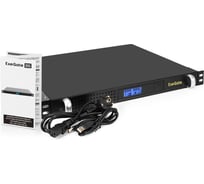 Источник бесперебойного питания ExeGate 1U ServerRM UNL-1200.LCD.AVR.8C13.RJ.USB.1U 1200VA/720W, LCD, AVR, 8 C13, RJ, USB, 1U, установка в стойку, Black 297854