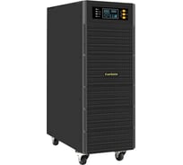 Источник бесперебойного питания ExeGate On-line PowerExpert TL-575-10kVA.192V.LCD.AVR.T.USB.RS232.SNMP 10000VA/10000W, On-Line, PF=1, LCD, клеммы, RS232, USB, SNMP-slot, встроенные батареи 296953