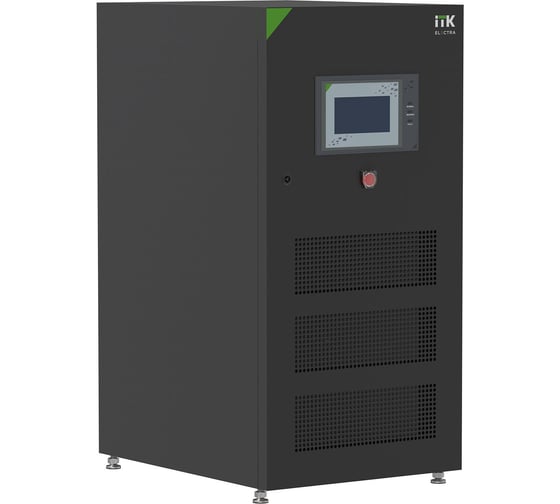 ИБП ITK ELECTRA OB Онлайн 10кВА/9кВт трехфазный с выходным трансформатором 360-384VDC без АКБ с сенсорным экраном EOB-0010KVA-3-000-T