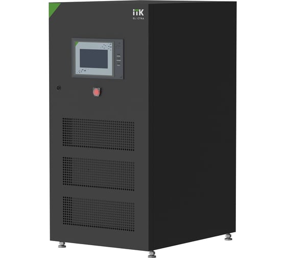 ИБП ITK ELECTRA OB Онлайн 80кВА/72кВт трехфазный с выходным трансформатором 360-384VDC без АКБ с сенсорным экраном EOB-0080KVA-3-000-T