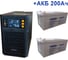 Комплект ИБП ELTENA Monolith B 1000LT-24V (1000Вт) + 2шт. АКБ AQQU 12ML200 (12В, 200Ач) MB1000LT-24V/12ML200 1