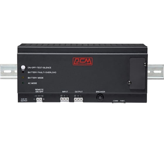 Источник бесперебойного питания Powercom DRU-1000 600Вт 1000ВА черный 2112855