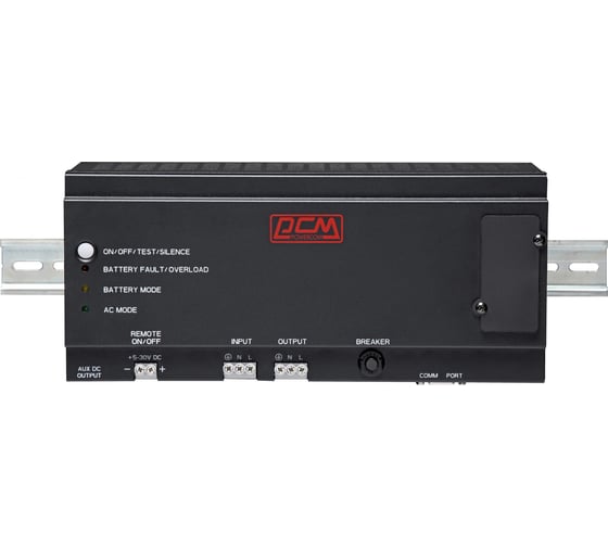 Источник бесперебойного питания Powercom DRU-500 300Вт 500ВА черный Gen 2 1995967