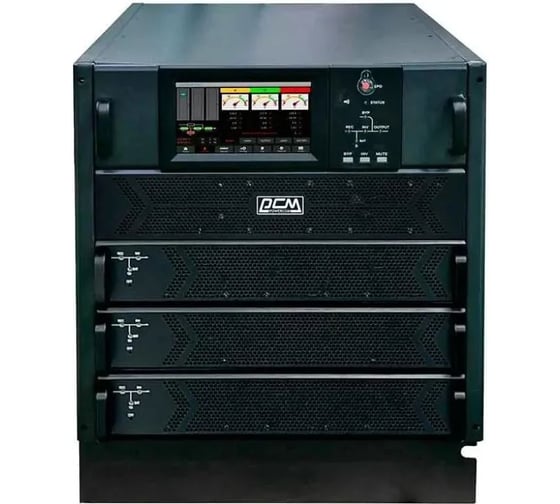 Источник бесперебойного питания Powercom Vanguard-II-33 VGD-II-45R33 (Empty modular cabinet) 45000Вт 1795961