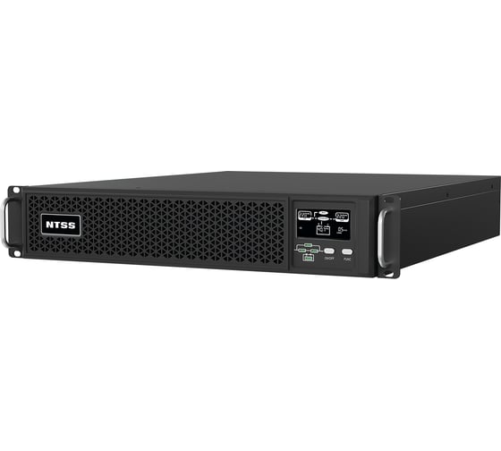 ИБП однофазный NTSS SRT 2 кВА c АКБ 6х9Ач, выходные розетки 8 x IEC-320 C13 и 2 x IEC-320 C19, 2U напольныйшт NTSS-UPS-SRT-1102B