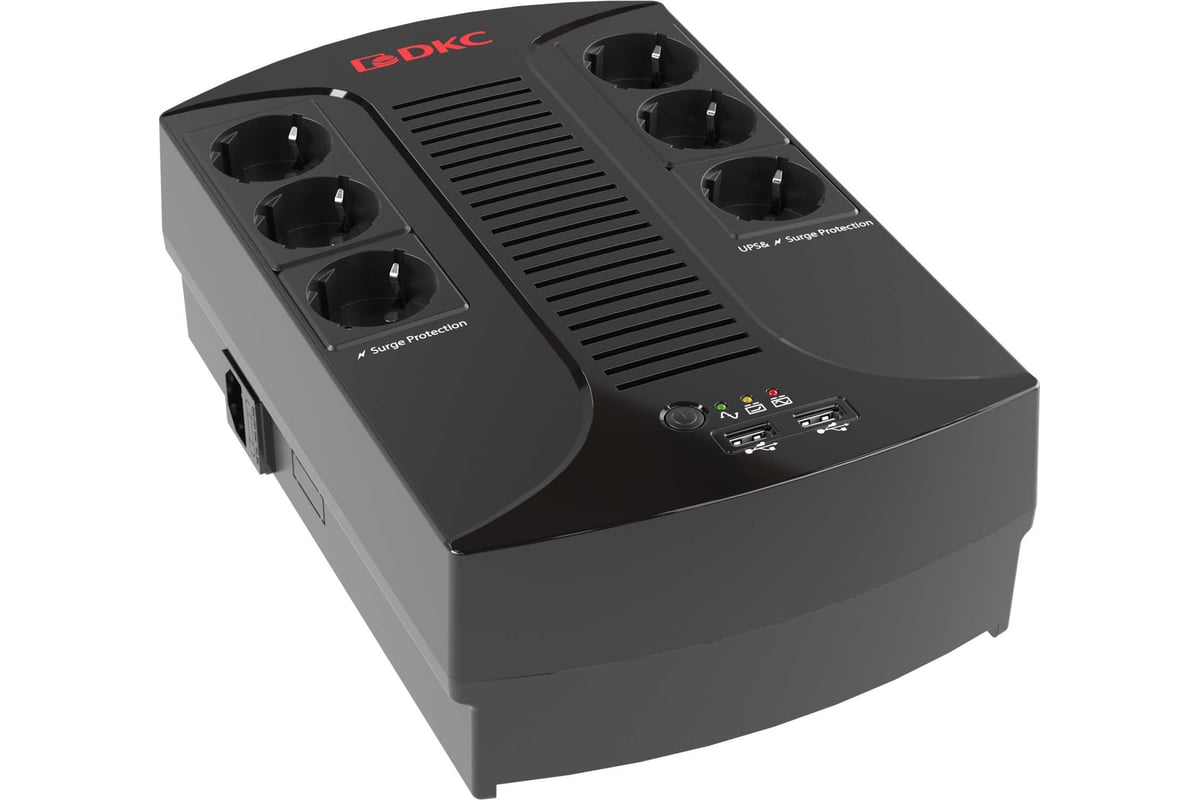 Источник бесперебойного питания DKC INFOPDU800 / 800 ВА / 480 Вт / 8 x CEE 7 (евророзетка), фото3