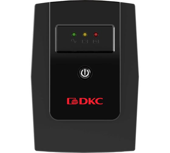 Линейно-интерактивный источник бесперебойного питания DKC серии Info, 800 ВА/480 Вт, 1/1, 2xSchuko,1x8Aч INFO800S