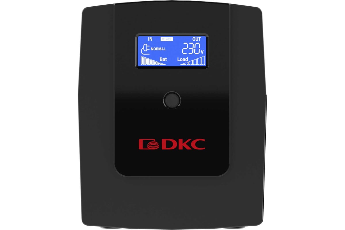 Источник бесперебойного питания DKC INFOLCD1200I / 1200 ВА / 720 Вт / 4 x IEC 320 C13 (компьютерный), фото3