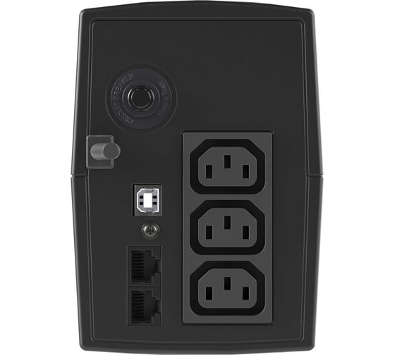 Линейно-интерактивный источник бесперебойного питания DKC 600 ВА/360 Вт, 1/1, 3xIEC C13, USB + RJ45, LCD, 1x7Aч INFOLCD600I