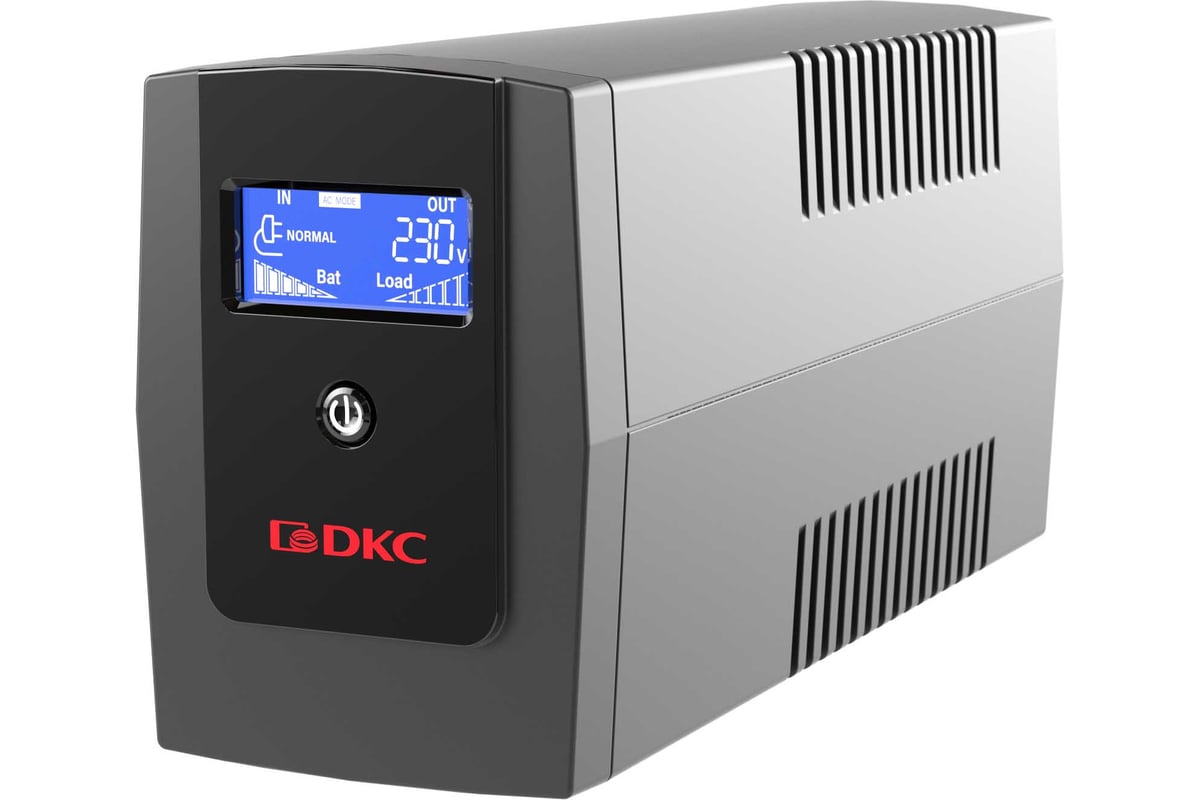 Источник бесперебойного питания DKC INFOLCD800I / 800 ВА / 480 Вт / 3 x IEC 320 C13 (компьютерный)