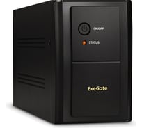 ИБП ExeGate SpecialPro UNB-1500.LED.AVR.C13.RJ 1500VA/950W, LED, AVR, 6/IEC-C13, RJ45/11, Black 285497
