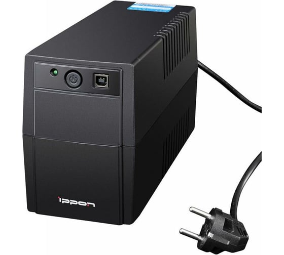 Источник бесперебойного питания Back Basic 1050 600Вт 1050ВА черный IPPON 403407