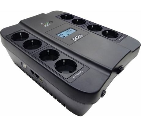 ИБП Powercom, ID1456261, 750VA/450W, Линейно-интерактивный, аппроксимированная си SPD-750U LCD USB