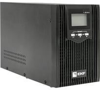 Линейно-интерактивный источник бесперебойного питания EKF E-Power PSW 600 1000 ВА PROxima, напольный, c АКБ 2x12В_7 Ач PSW-610-TB
