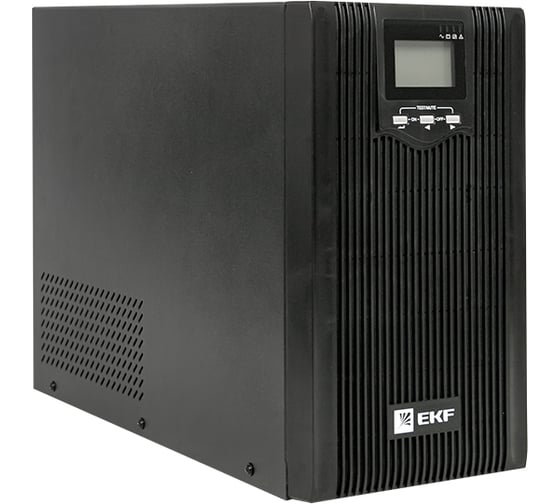 Линейно-интерактивный источник бесперебойного питания EKF E-Power PSW 600 3000 ВА PROxima, напольный, c АКБ 4x12В_9 Ач PSW-630TB 1