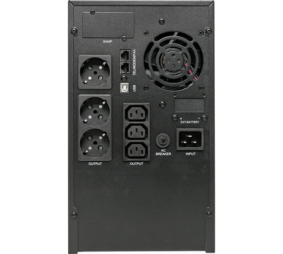 Линейно-интерактивный источник бесперебойного питания EKF E-Power PSW 600 3000 ВА PROxima, напольный, c АКБ 4x12В_9 Ач PSW-630TB