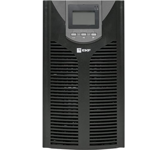 Источник бесперебойного питания двойного преобразования EKF E-Power SW900Pro-TB 3000 ВА PROxima напольный,напольный, c АКБ 8x12В_7 Ач SW930Pro-TB