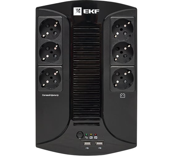 Линейно-интерактивный источник бесперебойного питания EKF E-Power Home 800 ВА PROxima SSW-800