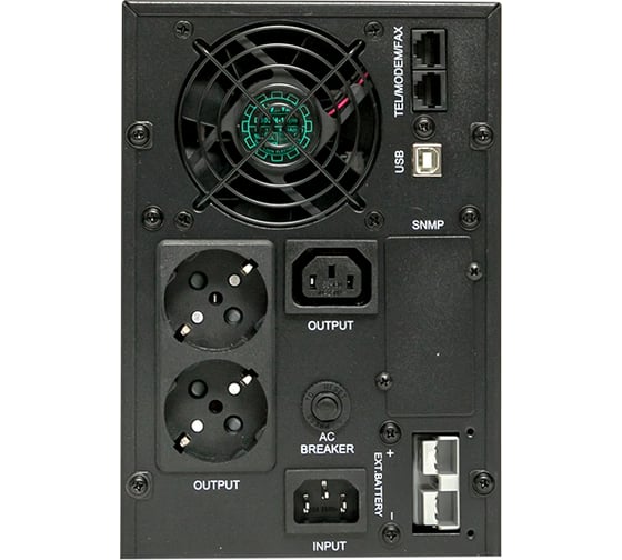 Линейно-интерактивный источник бесперебойного питания EKF E-Power PSW 600 500 ВА PROxima напольный, без АКБ, с усиленным зарядным устройством PSW-605-T